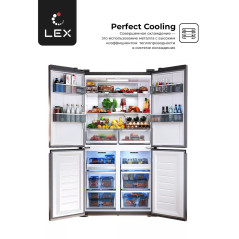 LEX LCD 505 GIGlD - холодильник серии Cross Door