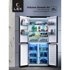 LEX LCD 450 BIXOrlD - холодильник серии Cross Door