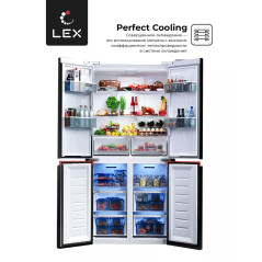 LEX LCD 450 BIXOrlD - холодильник серии Cross Door