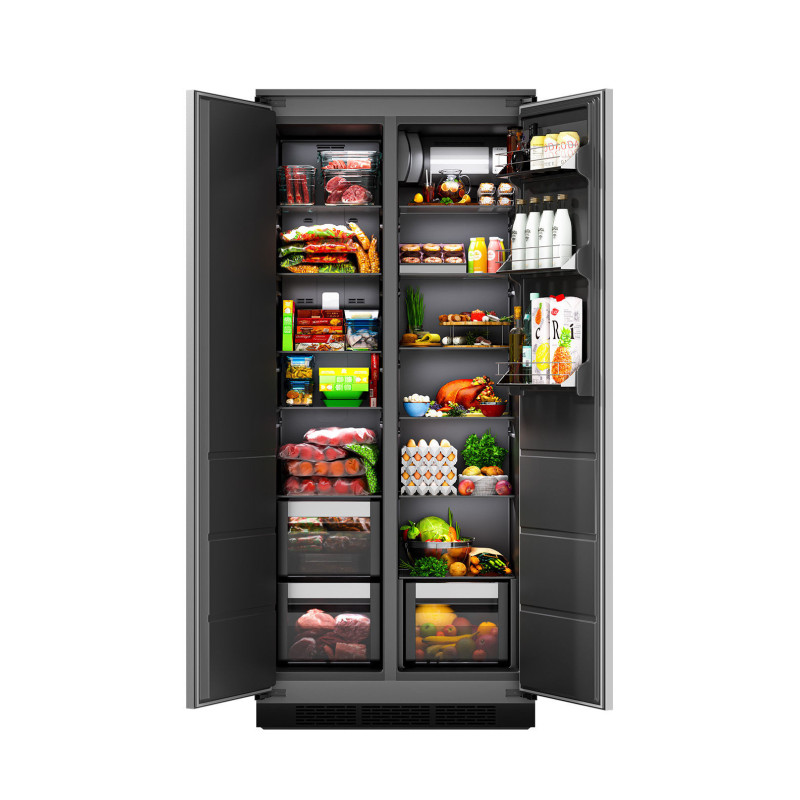 LEX LBI400SB Grey- холодильник встраиваемый