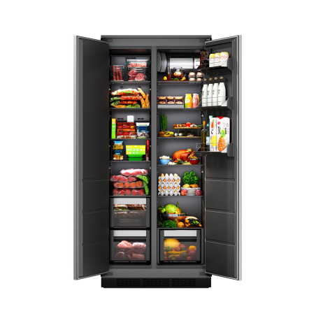 LEX LBI400SB Grey- холодильник встраиваемый