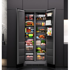 LEX LBI400SB Grey- холодильник встраиваемый