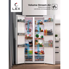 LEX LSB 520 WlD - холодильник серии Side-by-Side