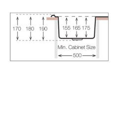 Кухонная мойка TopZero (wellinox) FAP 770.480 - GW8K