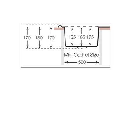Кухонная мойка TopZero (wellinox) FAP 770.480 - GW8K
