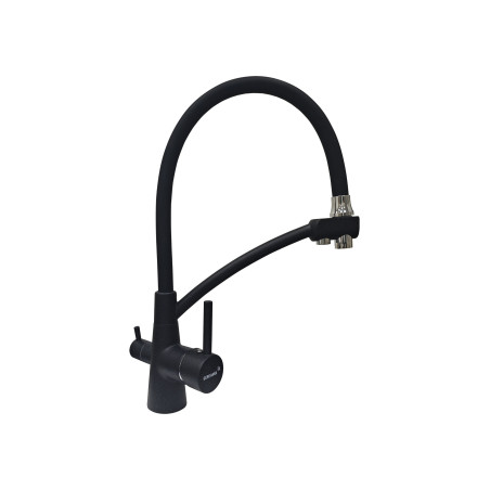 Смеситель Gerdamix BROOKS черный (PL-16)