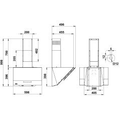Kanzler вытяжка D 521 B