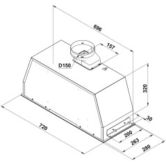 Kanzler вытяжка D 520 S