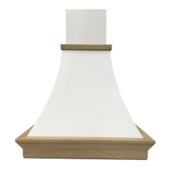 Вытяжка БЬЯНКА 600 ПСВ мощ900 БУК/БЕЛЫЙ МУАР EMA ITALY