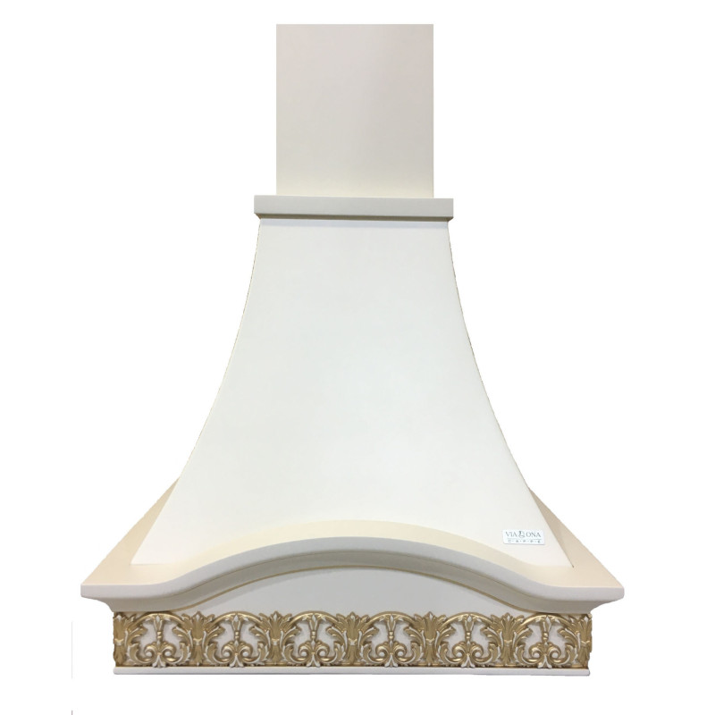 Вытяжка БАРБАРА 60 ПСВ БУК/БЕЛЫЙ МУАР мощ900м EMA ITALY