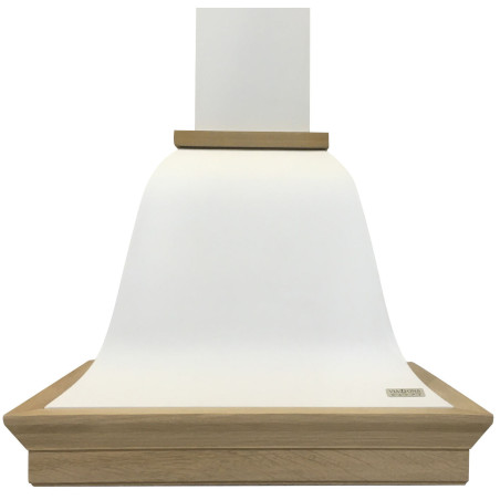 Вытяжка БЬЯНКА 600 КР мощ900 БУК/БЕЛЫЙ МУАР EMA ITALY