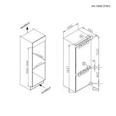 KORTING Холодильник  KSI 19699 CFNFZ