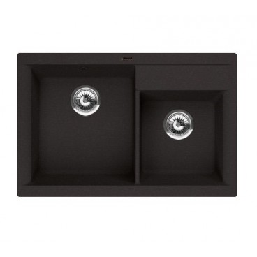 мойка кухонная флорентина касси 780 цвет антрацит