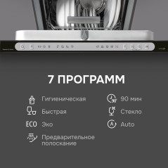 Zigmund & Shtain DW 312.4 посудомоечная машина