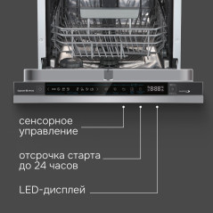 Zigmund & Shtain DW 311.4 посудомоечная машина