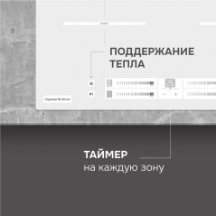 Zigmund & Shtain CI 23.6 W индукционная варочная поверхность