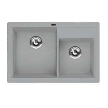 мойка кухонная флорентина касси 780 цвет грей