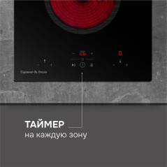 Zigmund & Shtain CN 41.3 B стеклокерамическая поверхность