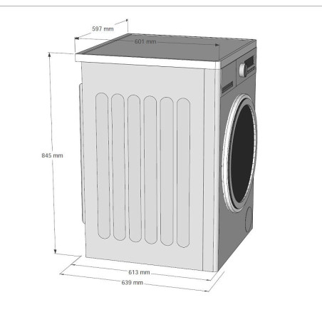 KÖRTING сушильная машина KD 60HP109 N отдельностоящая