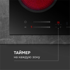 Zigmund & Shtain CN 53.4 B стеклокерамическая поверхность