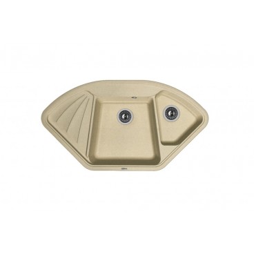 мойка кухонная флорентина капри цвет бежевый