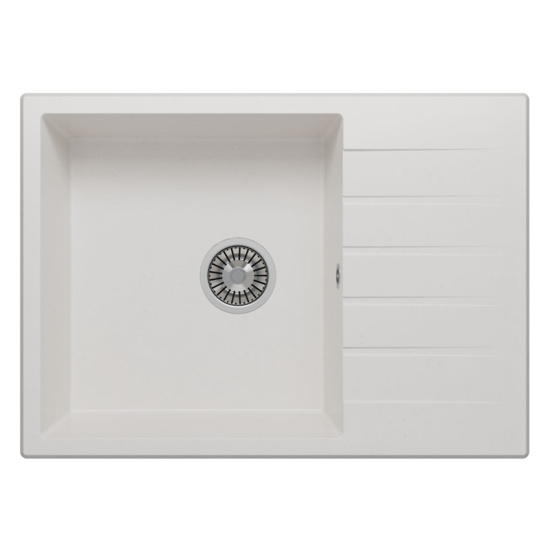 TOLERO GELCOAT Costa-700 мойка, цвет  Белый Хлопок