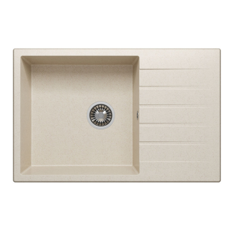 TOLERO GELCOAT Costa-780 мойка, цвет Крем брюле