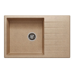 TOLERO GELCOAT Costa-780 мойка, цвет Песочный