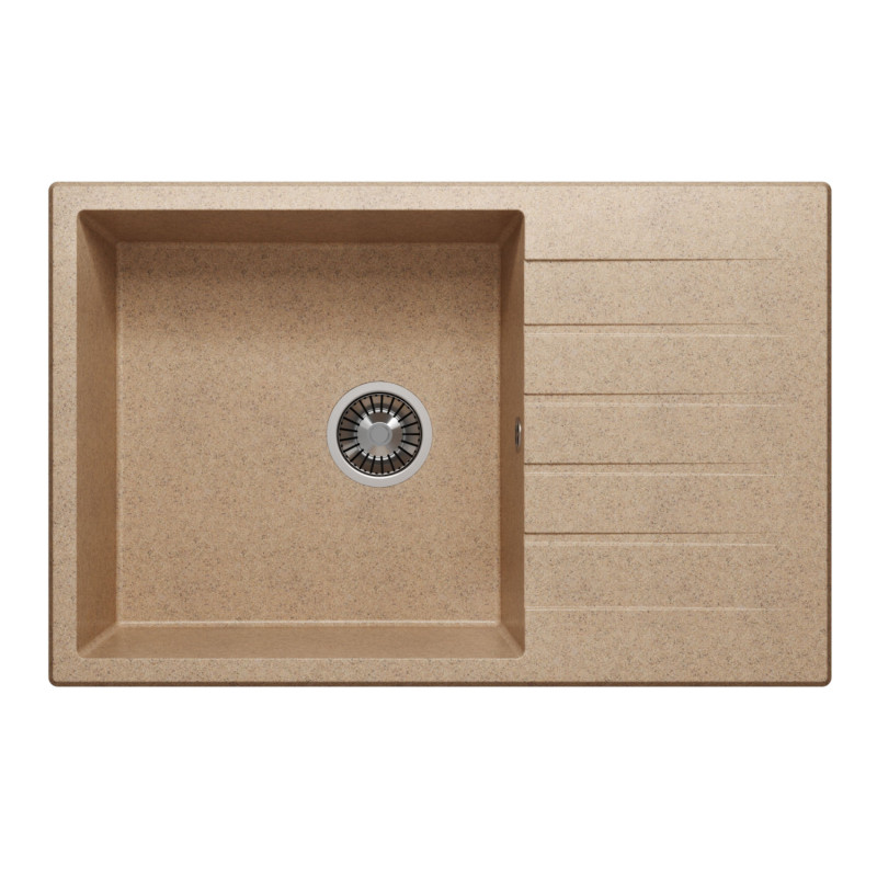 TOLERO GELCOAT Costa-780 мойка, цвет Песочный