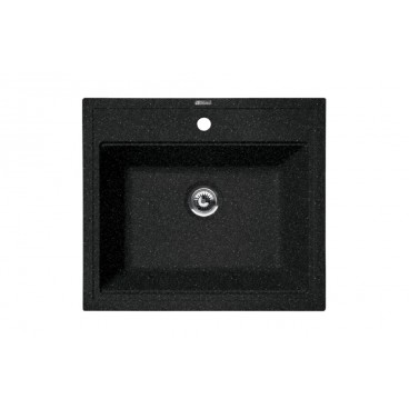 мойка кухонная флорентина липси 600 цвет черный