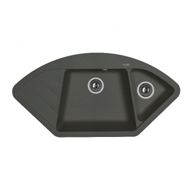 мойка кухонная флорентина веста цвет черный