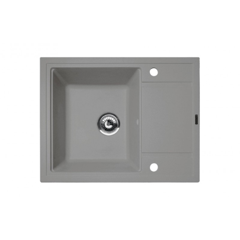 Флорентина ЛИПСИ 650 цвет ГРЕЙ Мойка кухонная