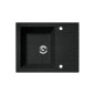 Флорентина ЛИПСИ 650 цвет ЧЕРНЫЙ Мойка кухонная