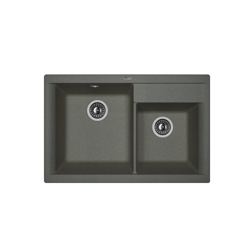 Флорентина КАССИ 780 цвет ЧЕРНЫЙ Мойка кухонная