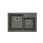 Флорентина КАССИ 780 цвет ЧЕРНЫЙ Мойка кухонная