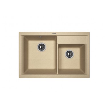 мойка кухонная флорентина касси 780 цвет бежевый