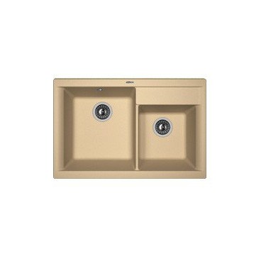 мойка кухонная флорентина касси 780 цвет капучино