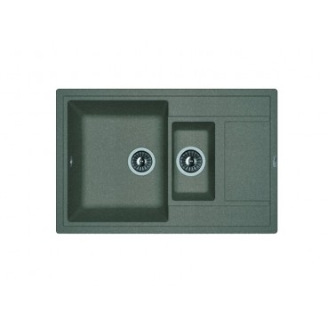 мойка кухонная флорентина липси 780 к цвет черный