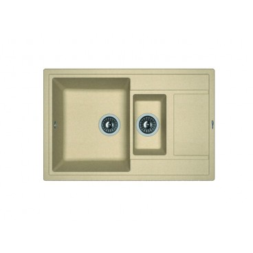 мойка кухонная флорентина липси 780 к цвет бежевый