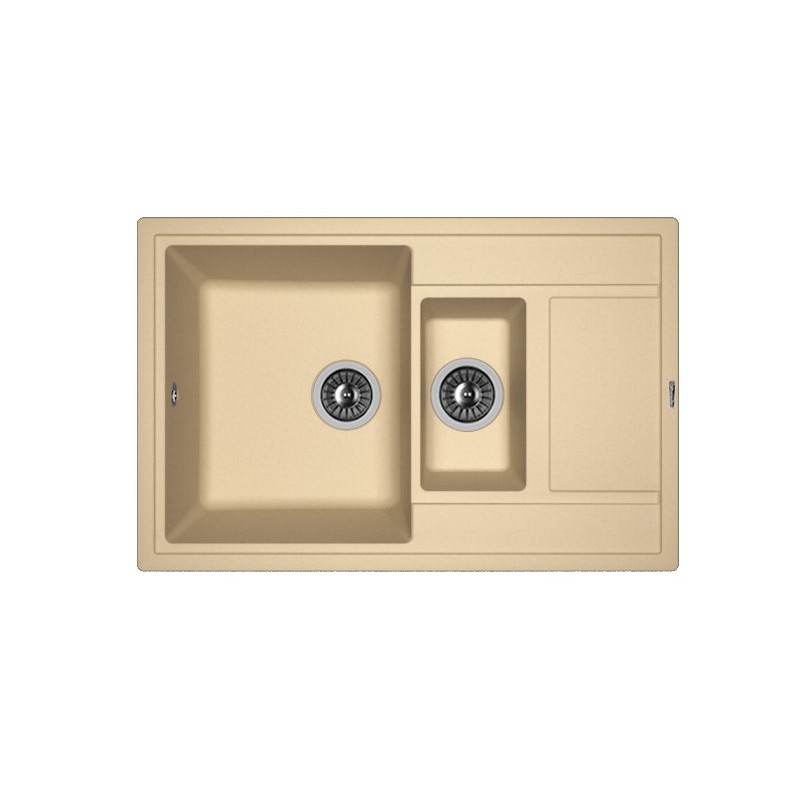 Флорентина ЛИПСИ 780 К цвет КАПУЧИНО Мойка кухонная