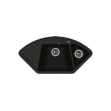 мойка кухонная флорентина веста цвет антрацит