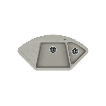 мойка кухонная флорентина веста цвет грей