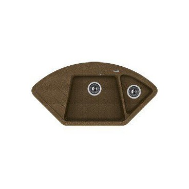 мойка кухонная флорентина веста цвет коричневый