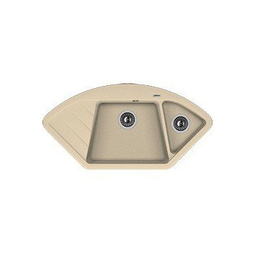 мойка кухонная флорентина веста цвет шампань