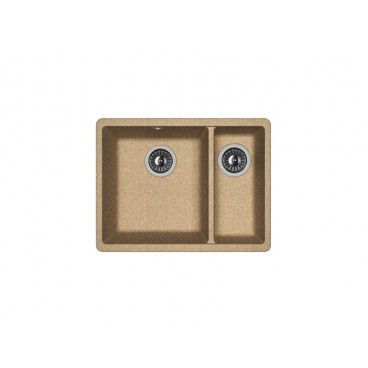 мойка кухонная флорентина вега 335/160 цвет коричневый