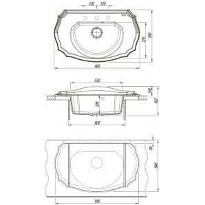 Флорентина ЭМИЛИЯ ЦВЕТ ЖАСМИН Мойка Кухонная