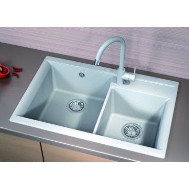 Флорентина КАССИ 780 ЦВЕТ ГРЕЙ Мойка кухонная