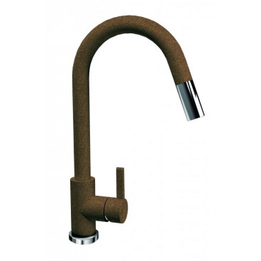 смеситель florentina вита цвет коричневый