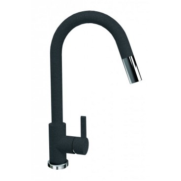 смеситель florentina вита цвет черный