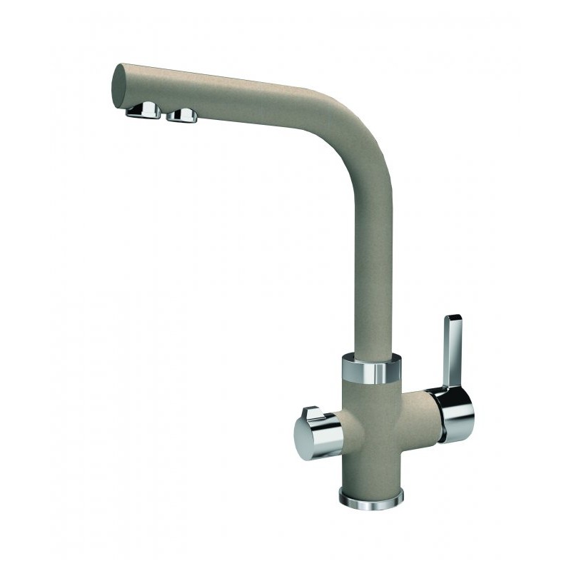 смеситель  florentina арес цвет песочный